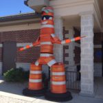 Traffic Cone Man